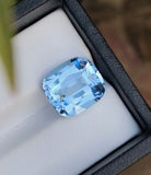 7.30Ct Aquamarine Ocean blue Color Top Quality Aquamarine