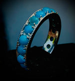 High Quality Natural Turquoise Ring With 925 Sterling Silver