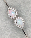 Natural 22.14 Carat Opal Bracelet Silver 925