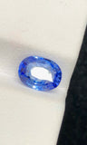 AIG certified 1.57CT Natural No heat Blue sapphire Top Quality sapphire