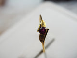 9K Gold Ring with Natural Ruby