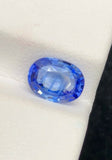 AIG certified 1.57CT Natural No heat Blue sapphire Top Quality sapphire