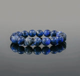 Quality Natural Sodalite Stretchable Bracelet.