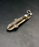 Natural Smoky Quartz Pendant with 925 Sterling Silver