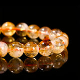 Natural Citrine Stretchable Bracelet