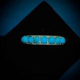 High Quality Natural Turquoise Ring With 925 Sterling Silver