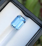 Aquamarine Ocean blue Color 4.35Ct Top Quality Aquamarine