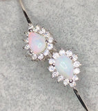 Natural 22.14 Carat Opal Bracelet Silver 925